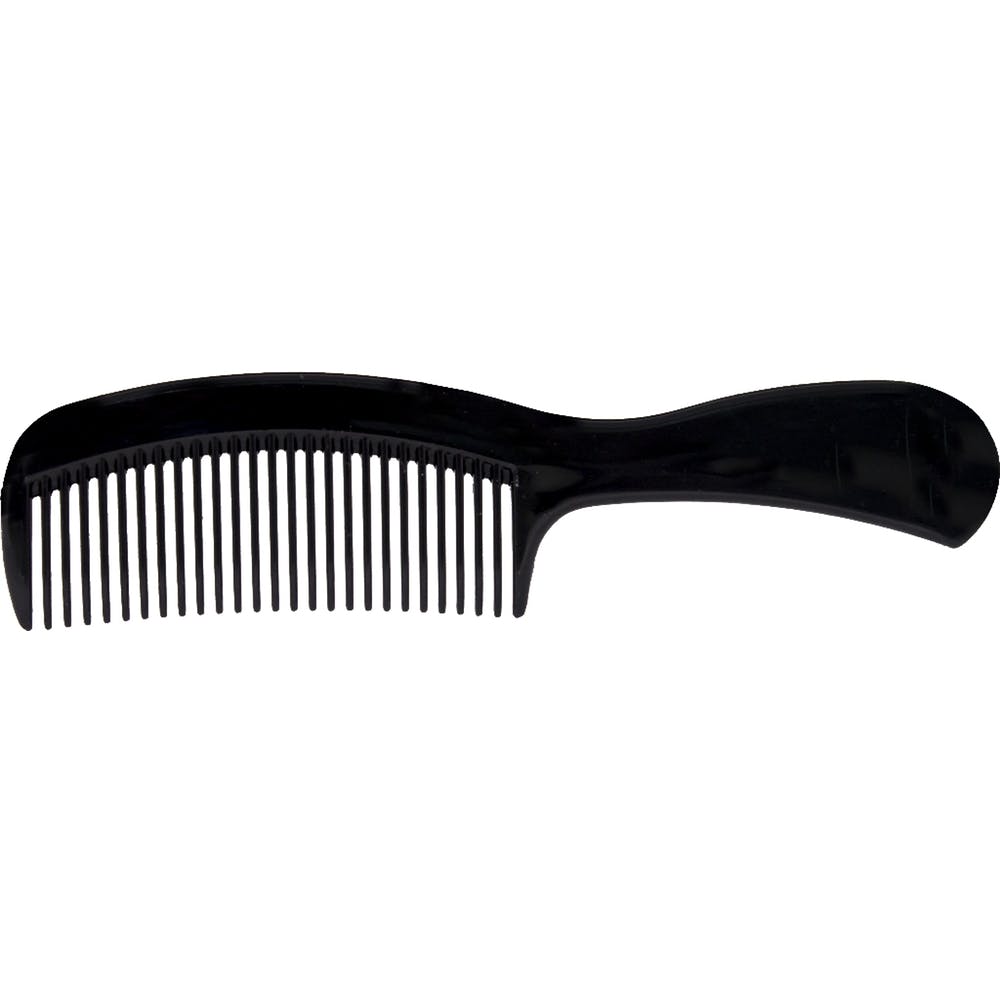 Combs with Handle - Black 6.5" 2
