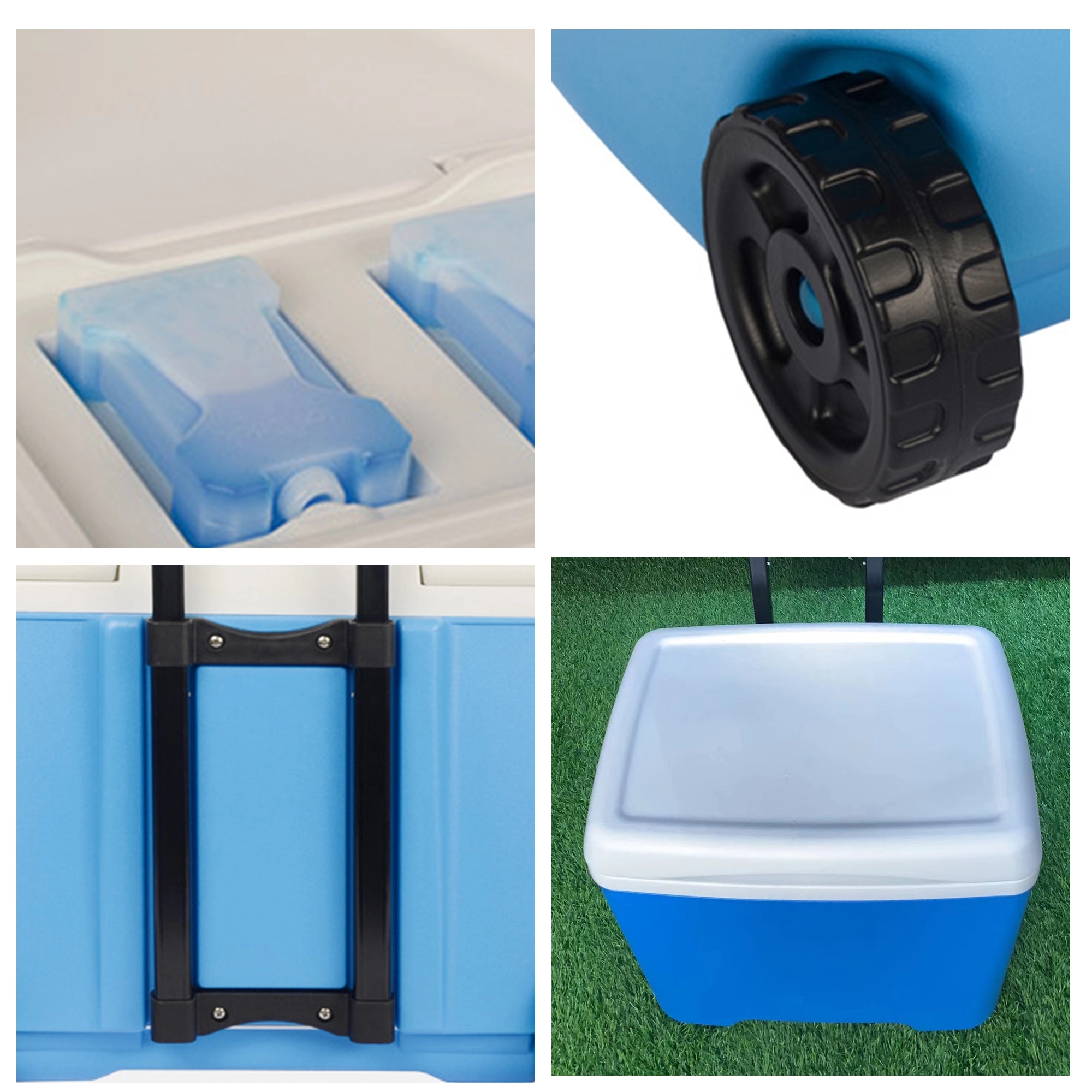 32-Quart Wheeled Hard Cooler 1