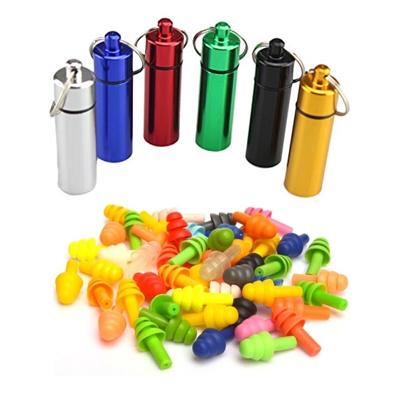 Ear Plug Set With Holder 5