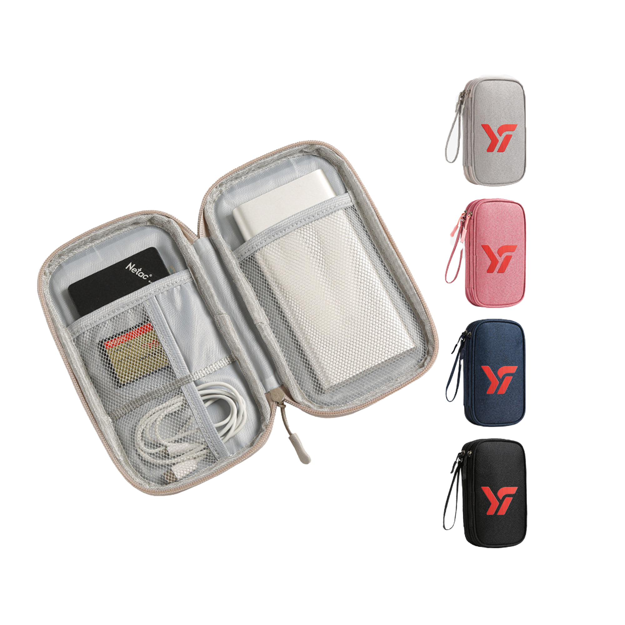 Compact Travel Tech Organizer Case 3