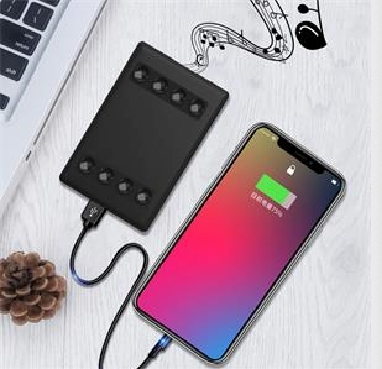 Card Bluetooth speaker  Power Bank 7