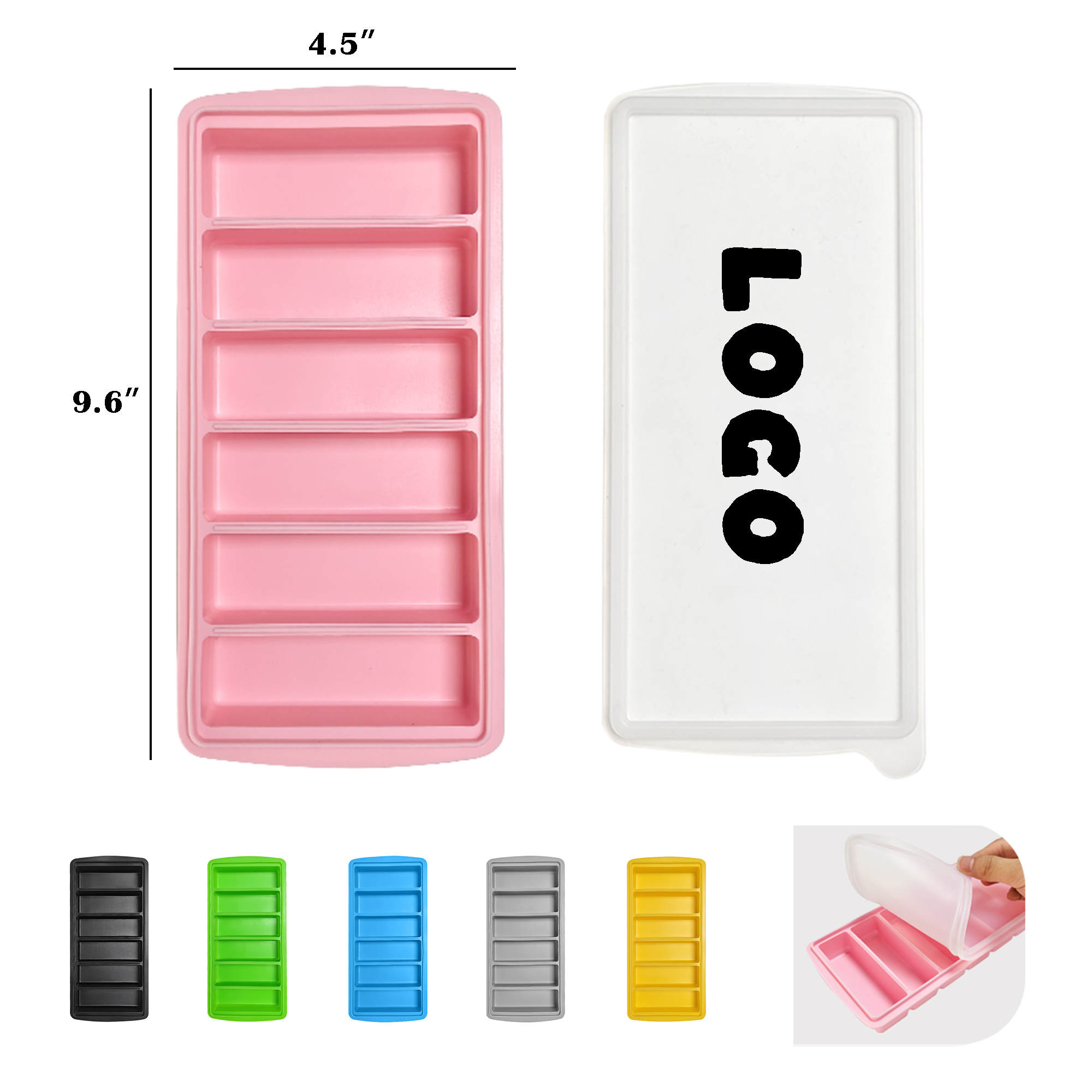 Integrated Silicone Ice Tray for Kitchen Events 7