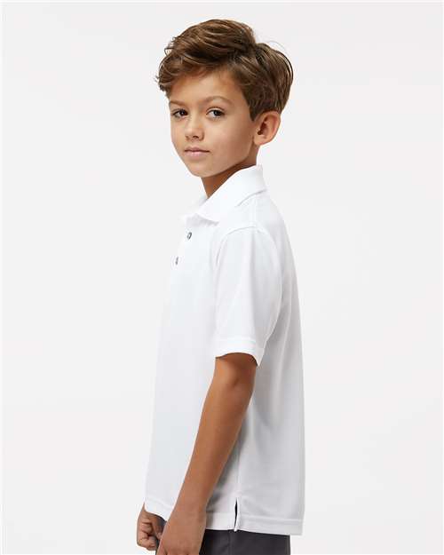 Youth Saratoga Performance Mini Mesh Polo - 108Y 57