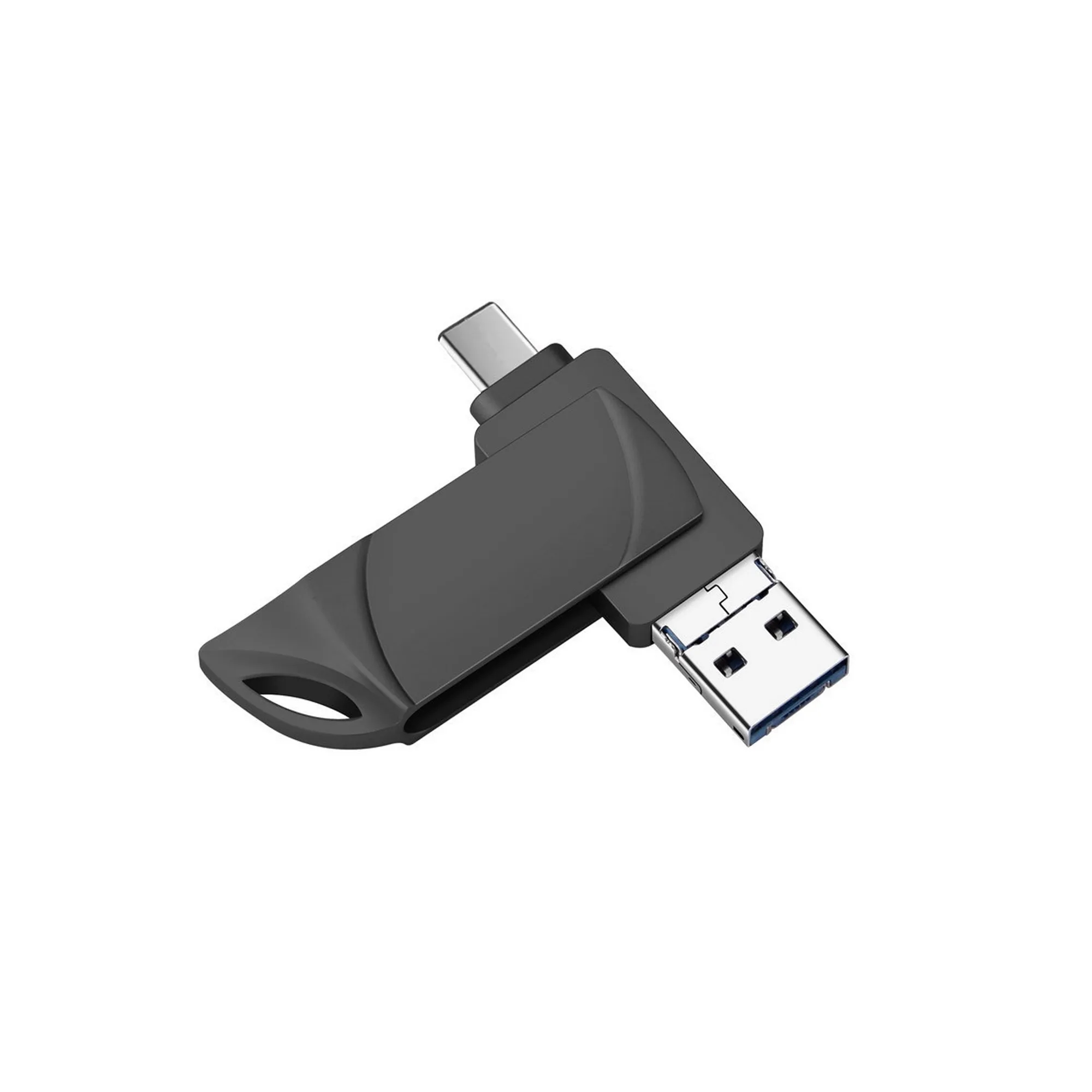 Customization 3 in 1 Usb Type-C 3.0 Flash Drive Hub 4
