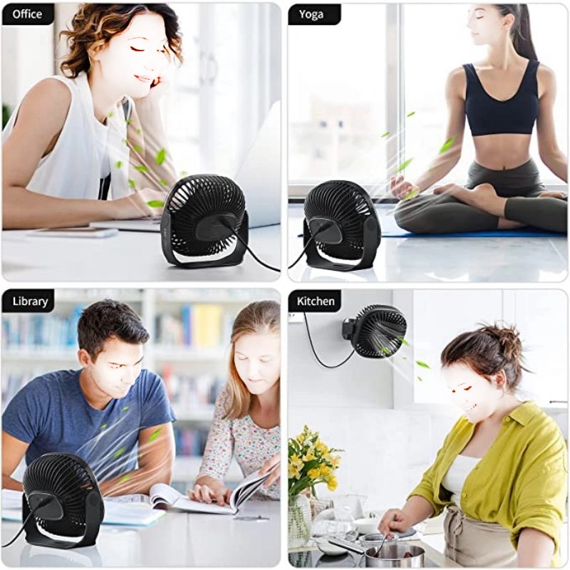 Portable Usb Camping Fan With Battery And Night Light 3