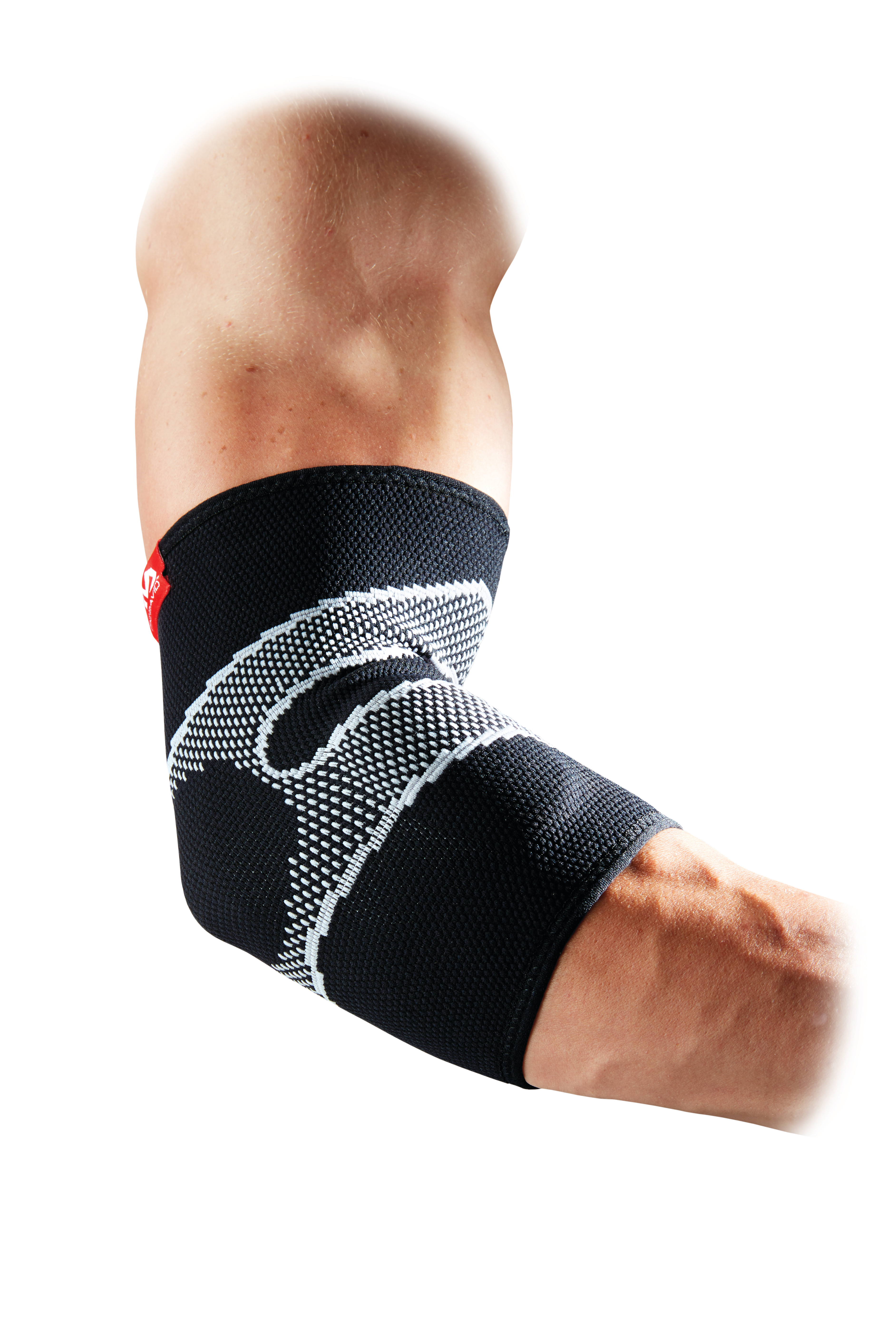 Level 2 Elbow Slv 4 Way Elastic w/Gel Buttresses Blk 1
