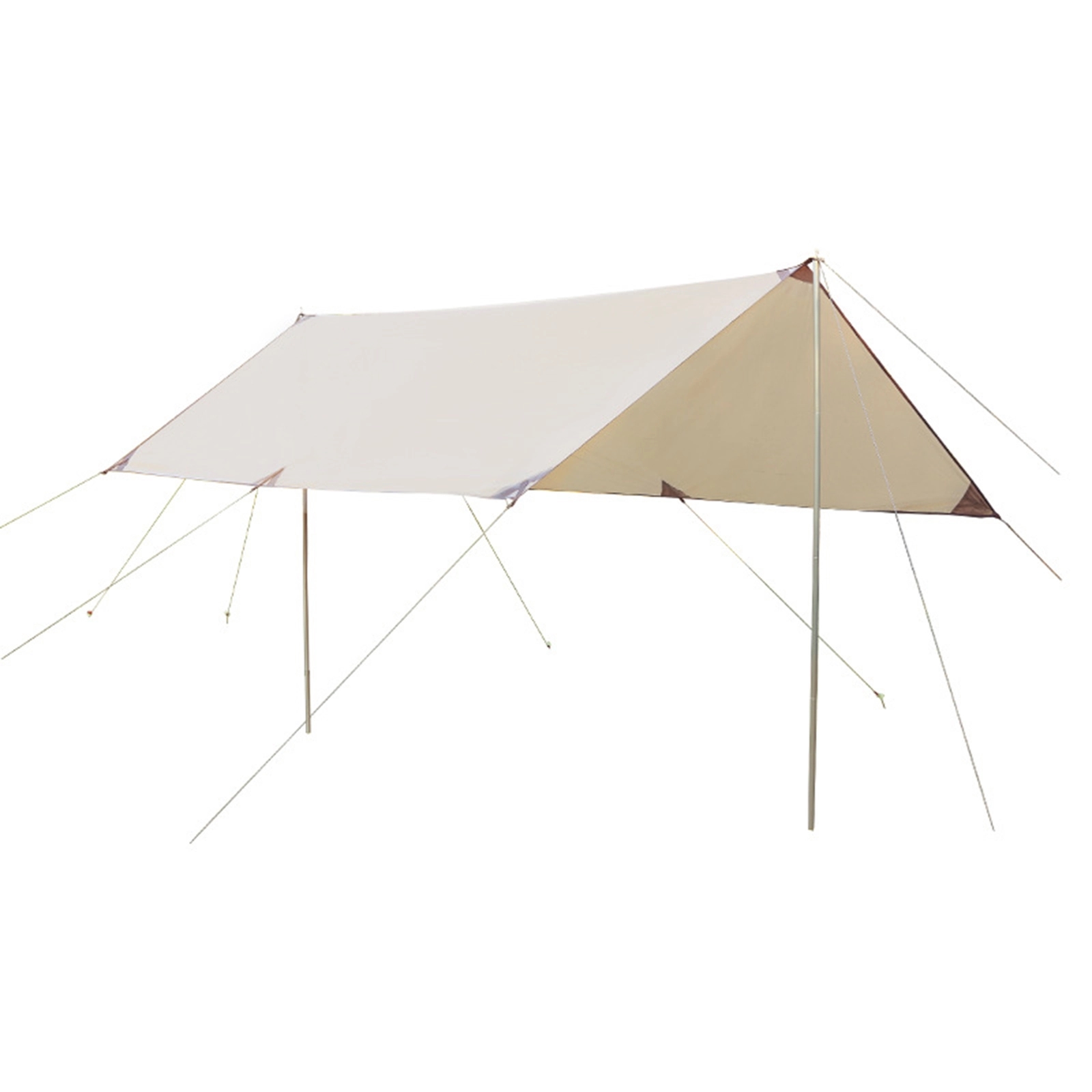 10X10FT Waterproof Grade PU3000 Tarp Tent 6