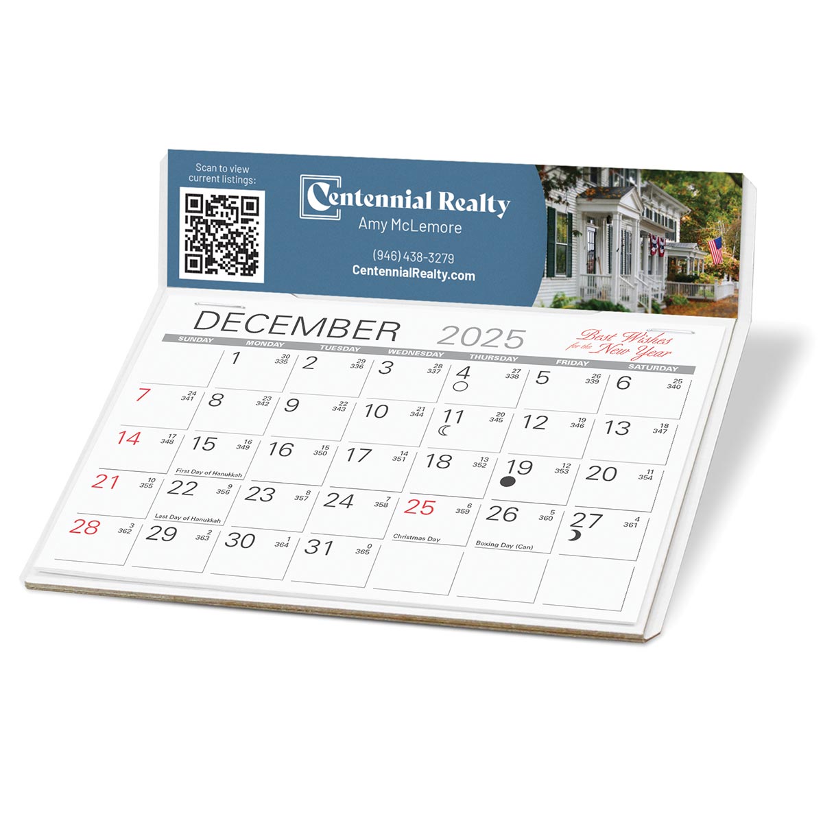 4-Color Imprint Desk Calendar 1
