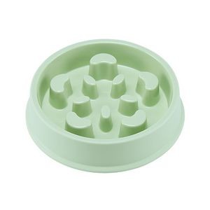 18cm Slow Eating Plastic Pet Bowl Food Tray 17