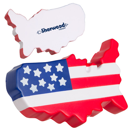 US Map Stress Reliever 4