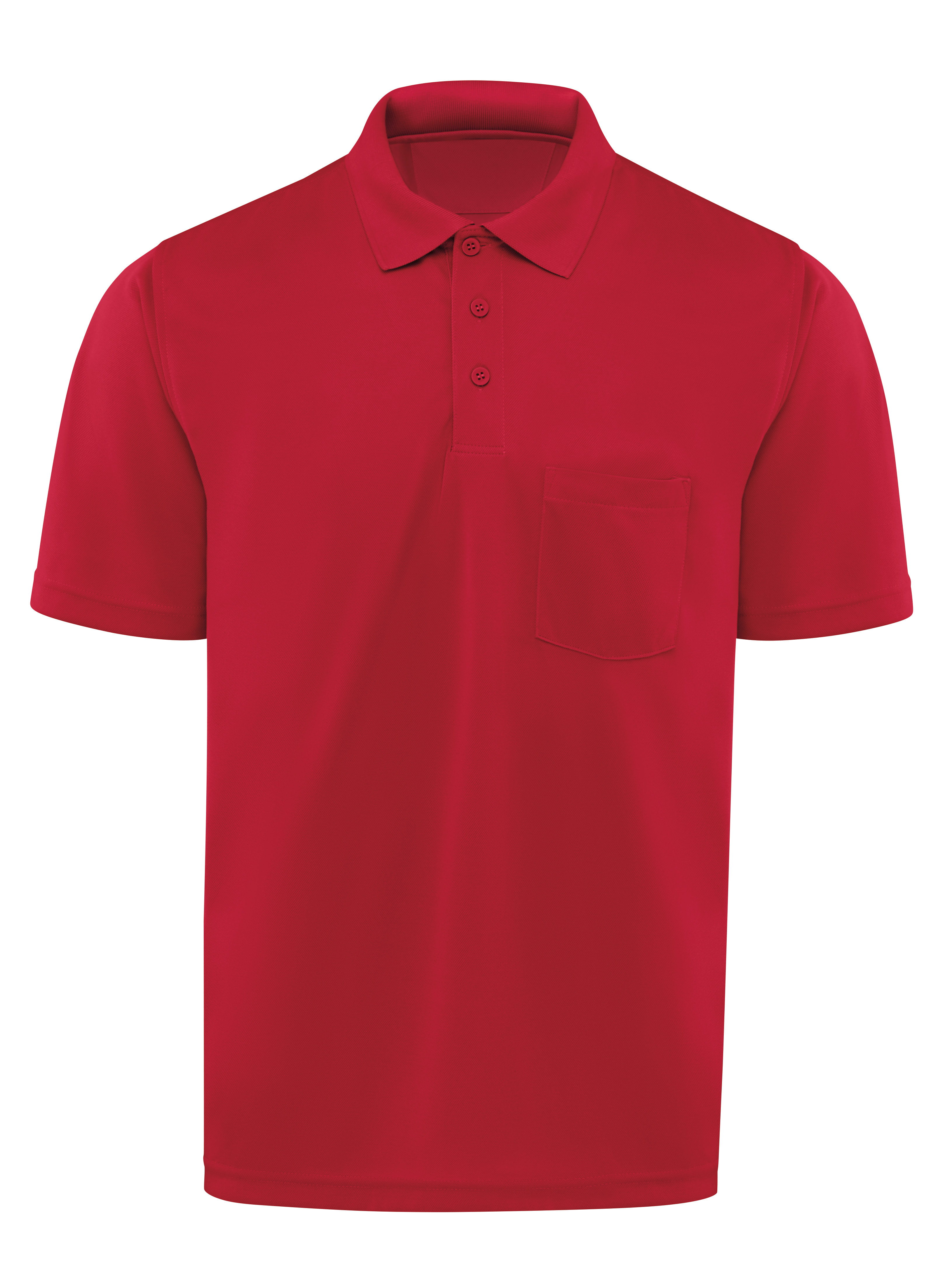Red Kap® Men's Short Sleeve Performance Knit® Pocket Polo 5
