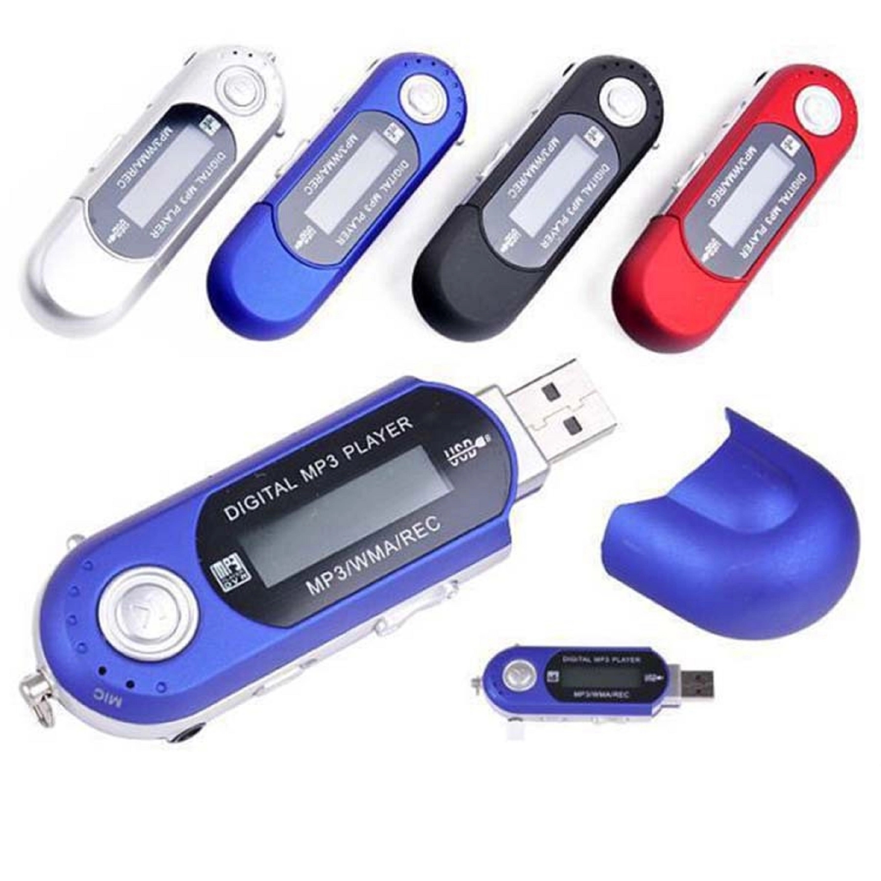 Digital LCD Screen MP3 Player with 8GB USB Flash 2