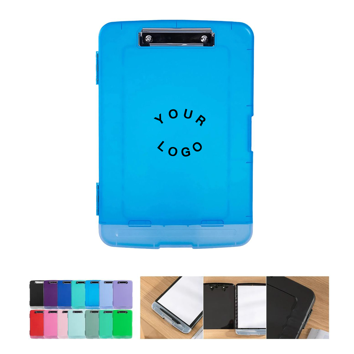 A4 Polypropylene Storage Clipboard with Pen Holder 5