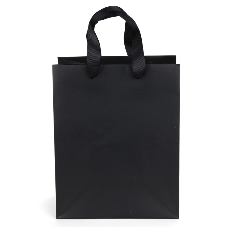 Elizabeth™- Ribbon Handle Matte Eurotote - Foil Print 3