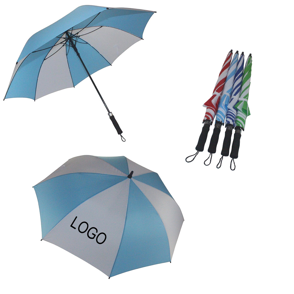 Promotional 8 panels 60inch straight umbrella automatic open 1