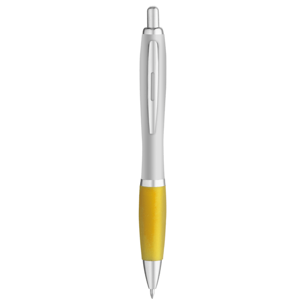 Curvaceous Matte Silver Ballpoint 46