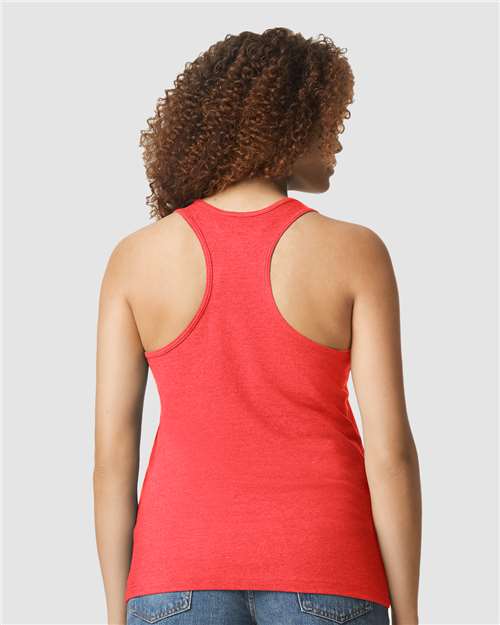Women's Softstyle® CVC Racerback Tank Top - 64220LCVC 71