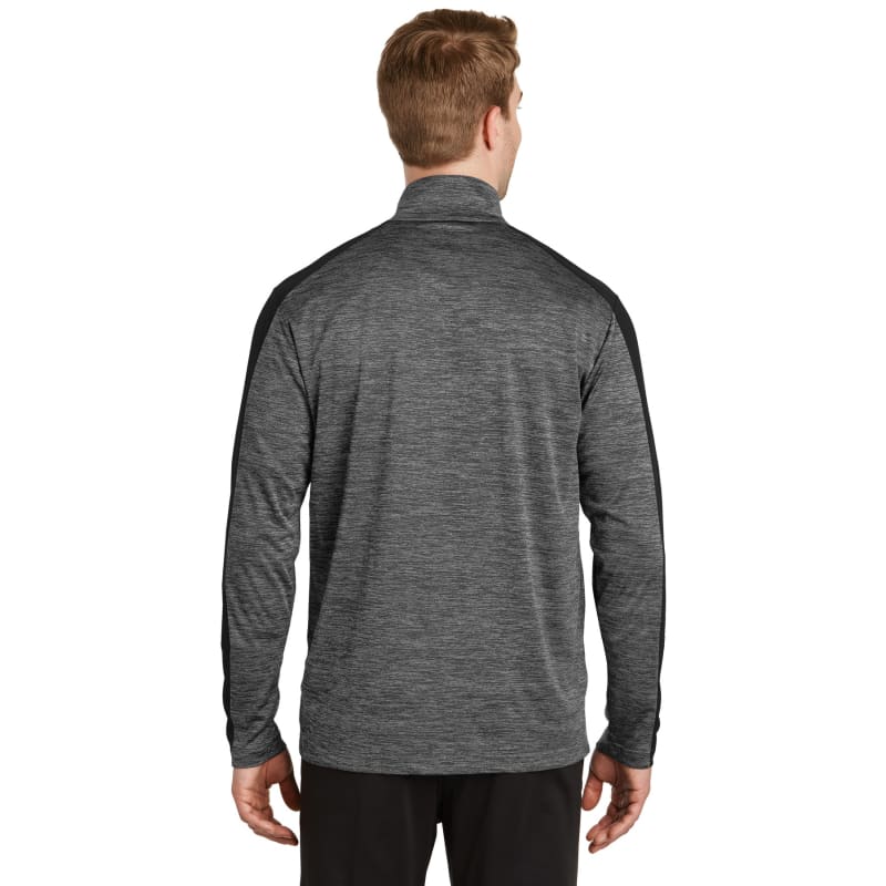 Sport-Tek PosiCharge Electric Heather Colorblock 1/4-Zip Pullover., custom hoodie or sweatshirt with logo imprint 7