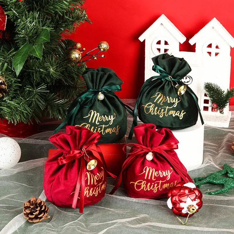 Christmas Drawstring Gift Bag 1