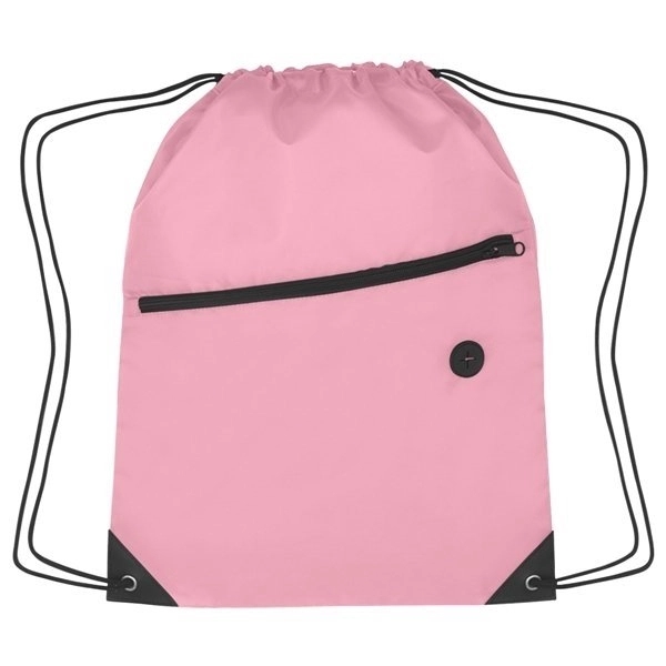 Polyester Drawstring Cinch Pack Backpack 11