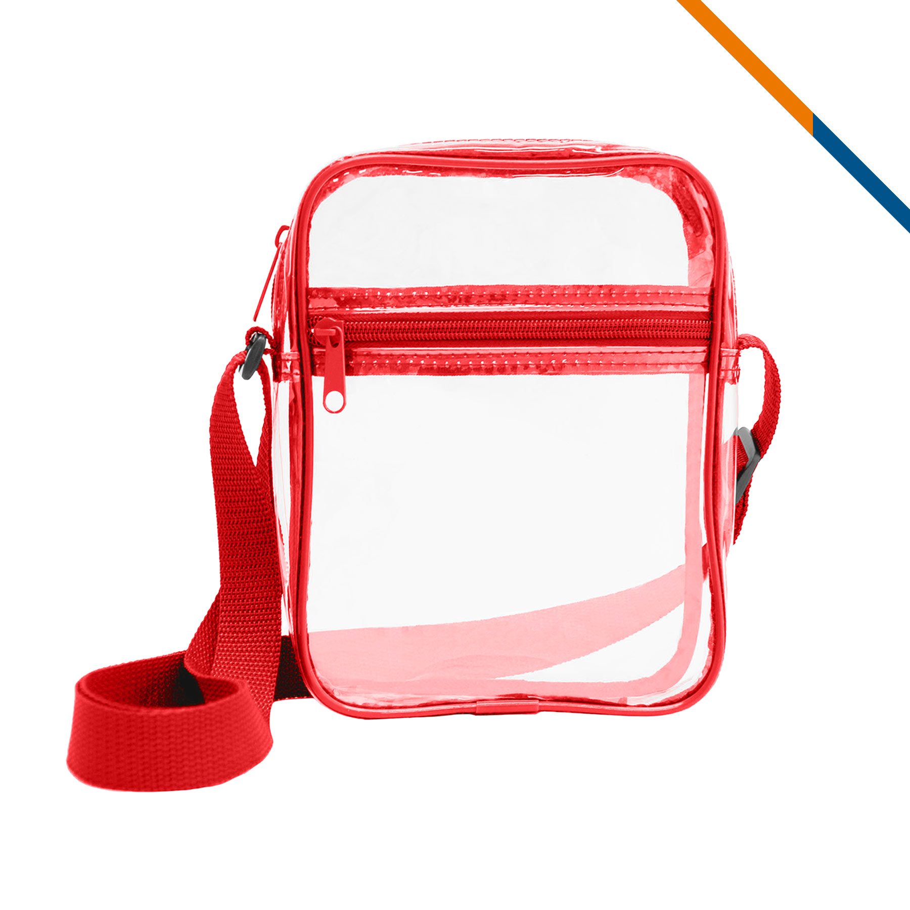 Cottrell Clear PVC Crossbody Shoulder Bag 6