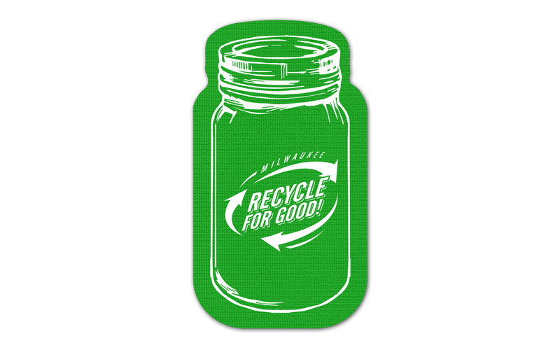 Mason Jar Vinyl Jar Opener 64
