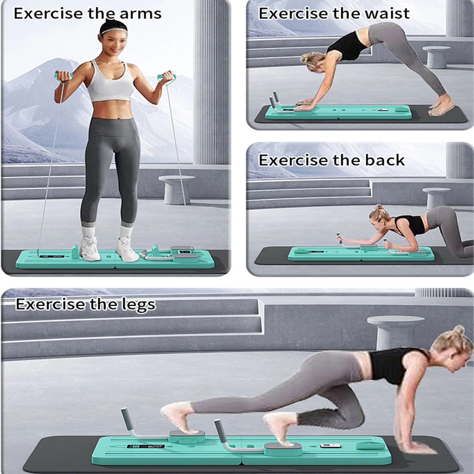 Multifunctional Foldable Fitness Board For Home Workout 7