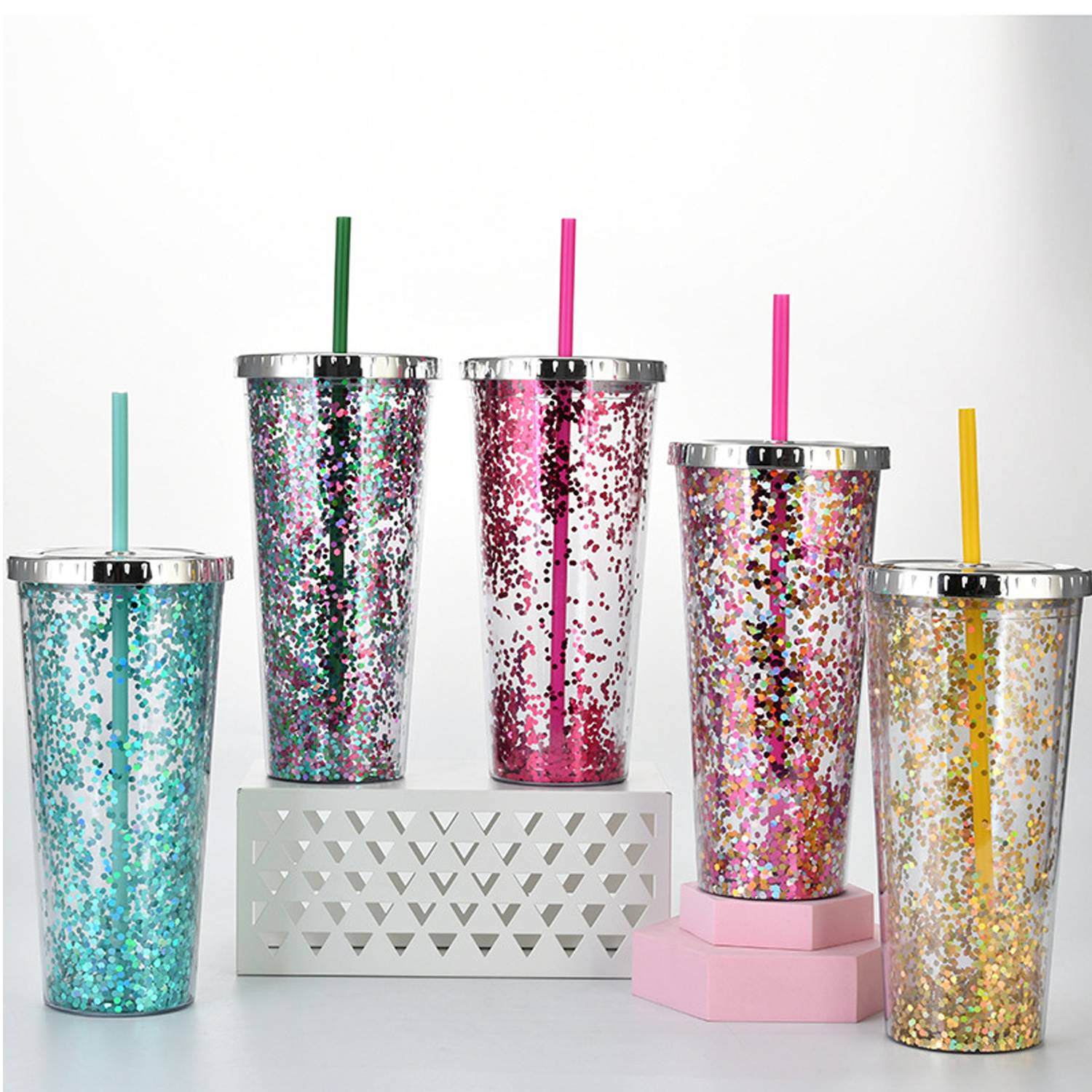 24oz Double Wall Insulated Tumbler Cup 4