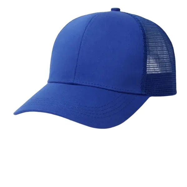 Cotton Mesh Ponytail Baseball Cap 13