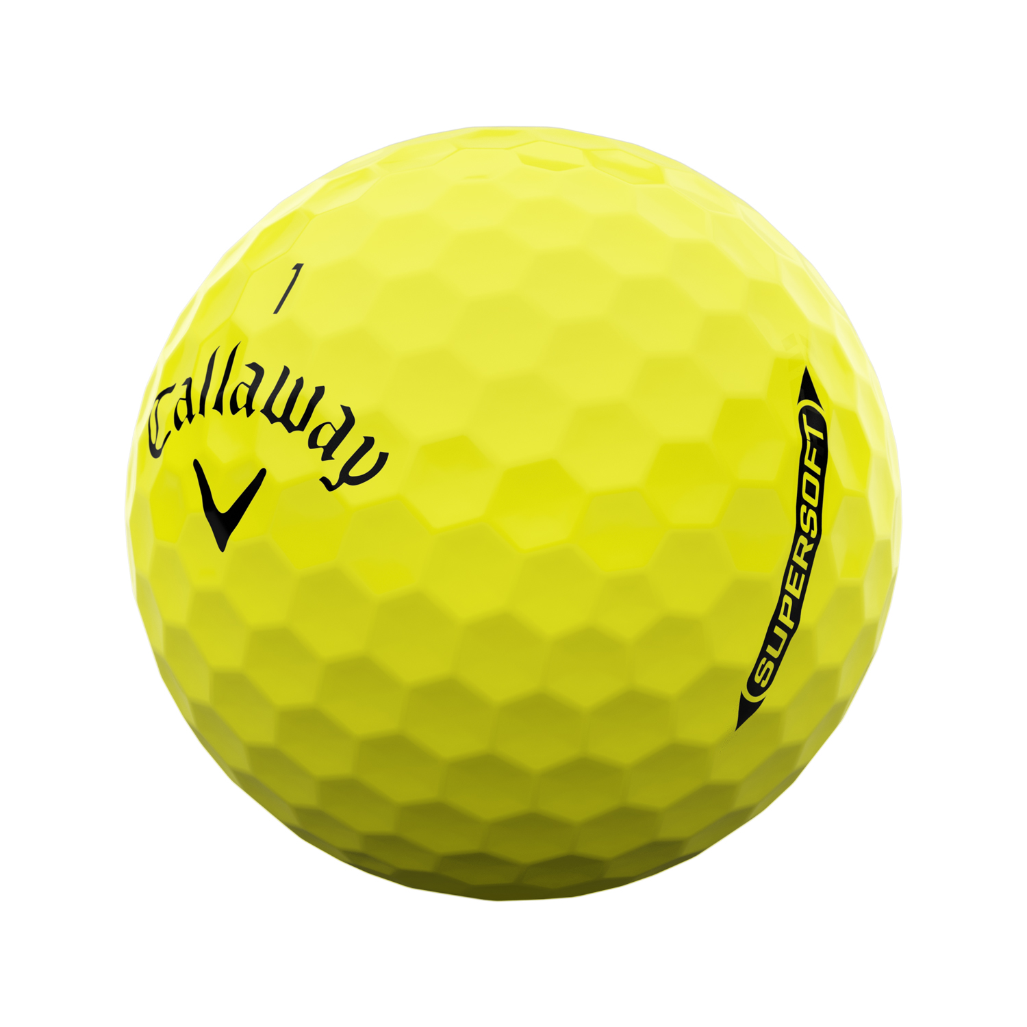 Callaway Super Soft Yellow Golf Balls 5
