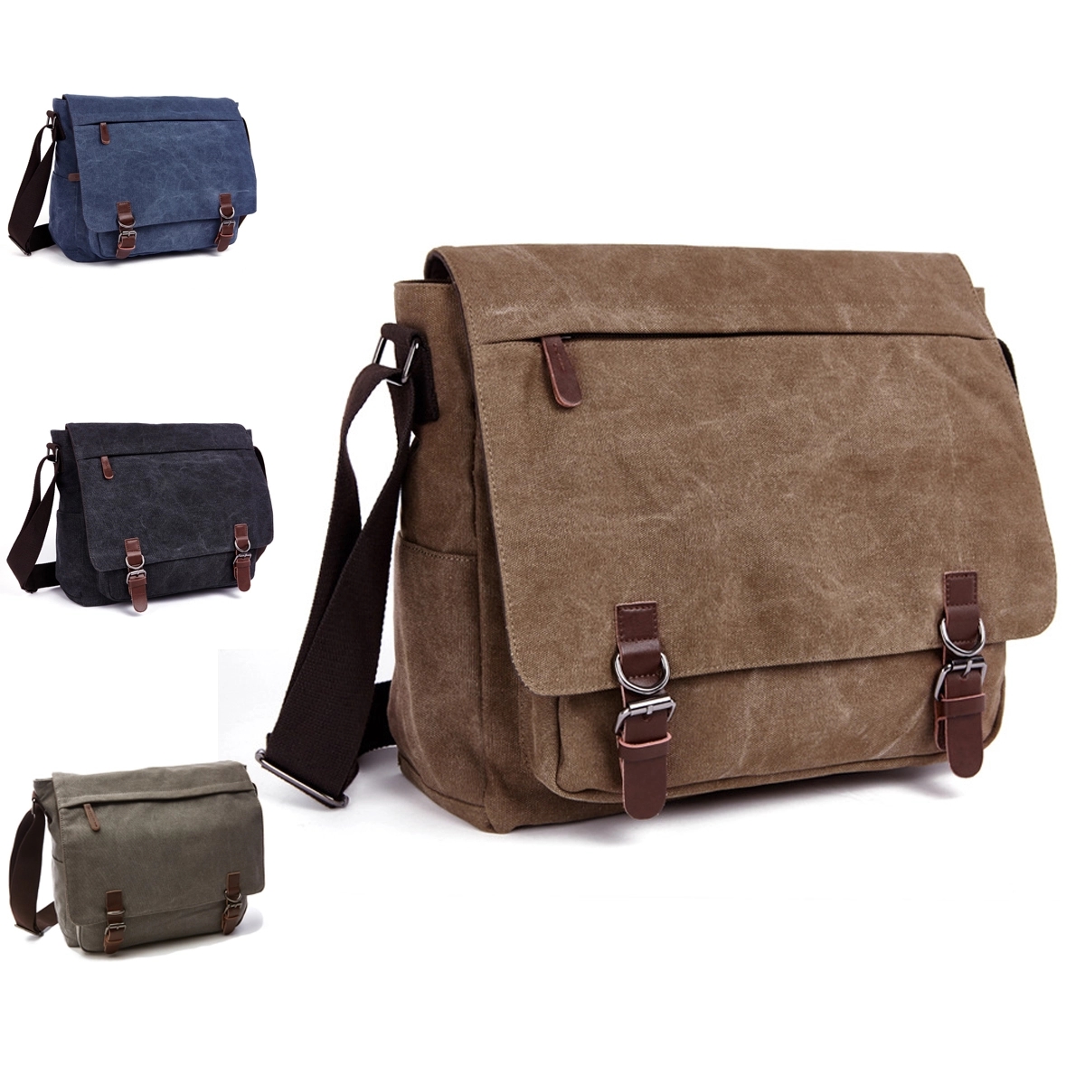 Canvas Messenger Bag 1