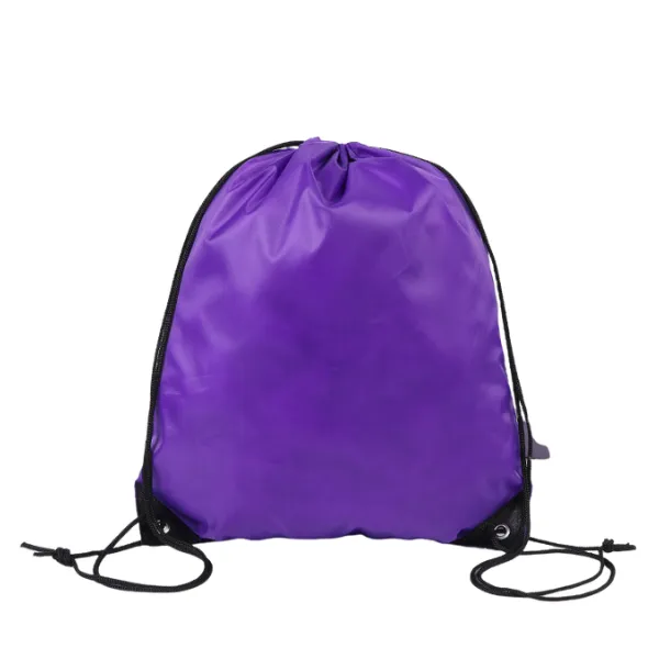 Drawstring Sports Backpack 210d Oxford Cloth Promotional Bag 2