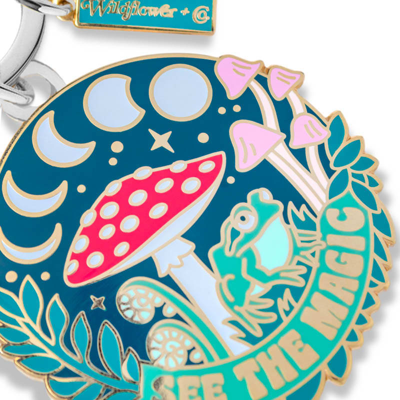 Custom Hard Enamel Metal Keychains 16