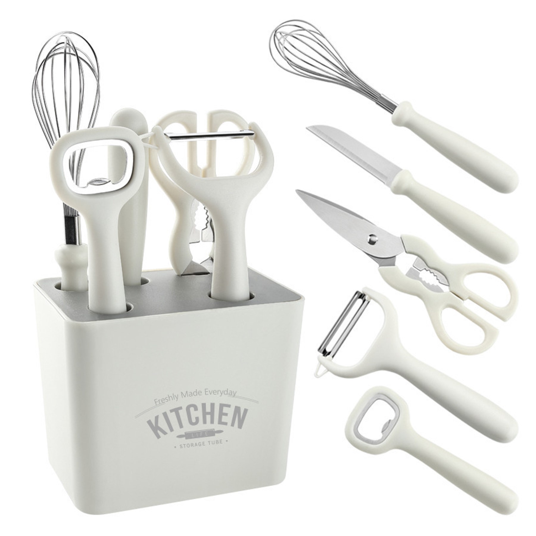 5 Pcs Kitchen Knife Set (direct import) 3