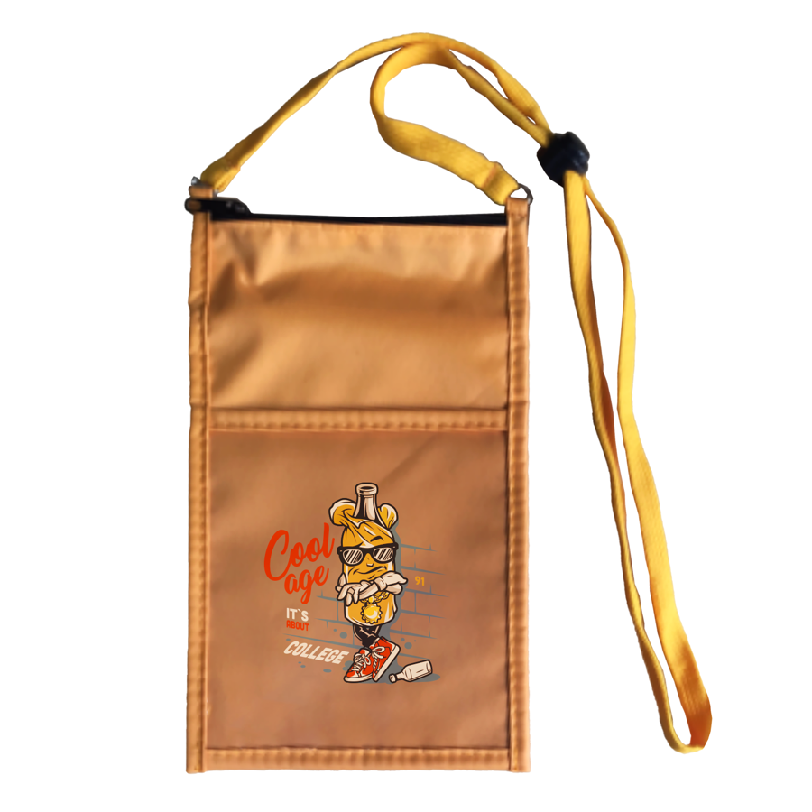 Adjustable Lanyard Neck Wallet - 8.50" x 5.25" 4