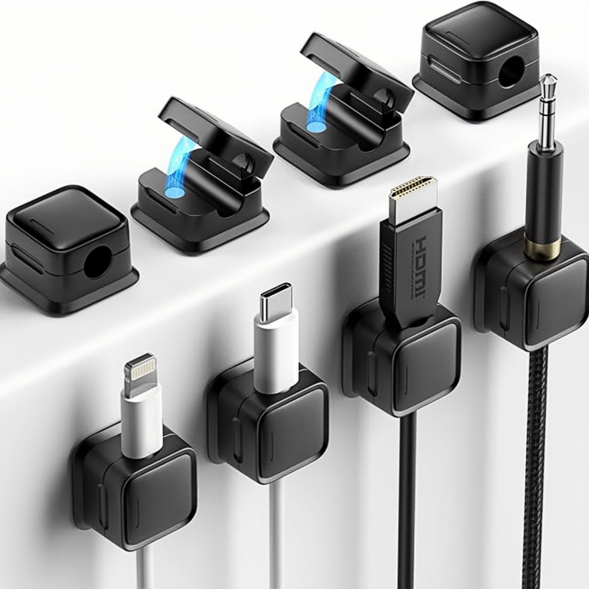 Magnetic Cord Organizer Holder 4