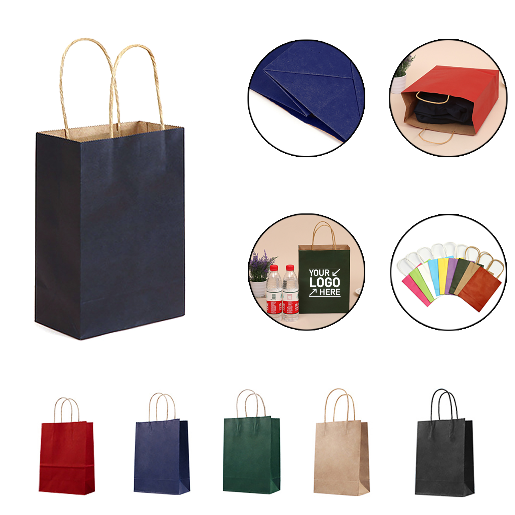 Kraft Shopping Paper Bag 1
