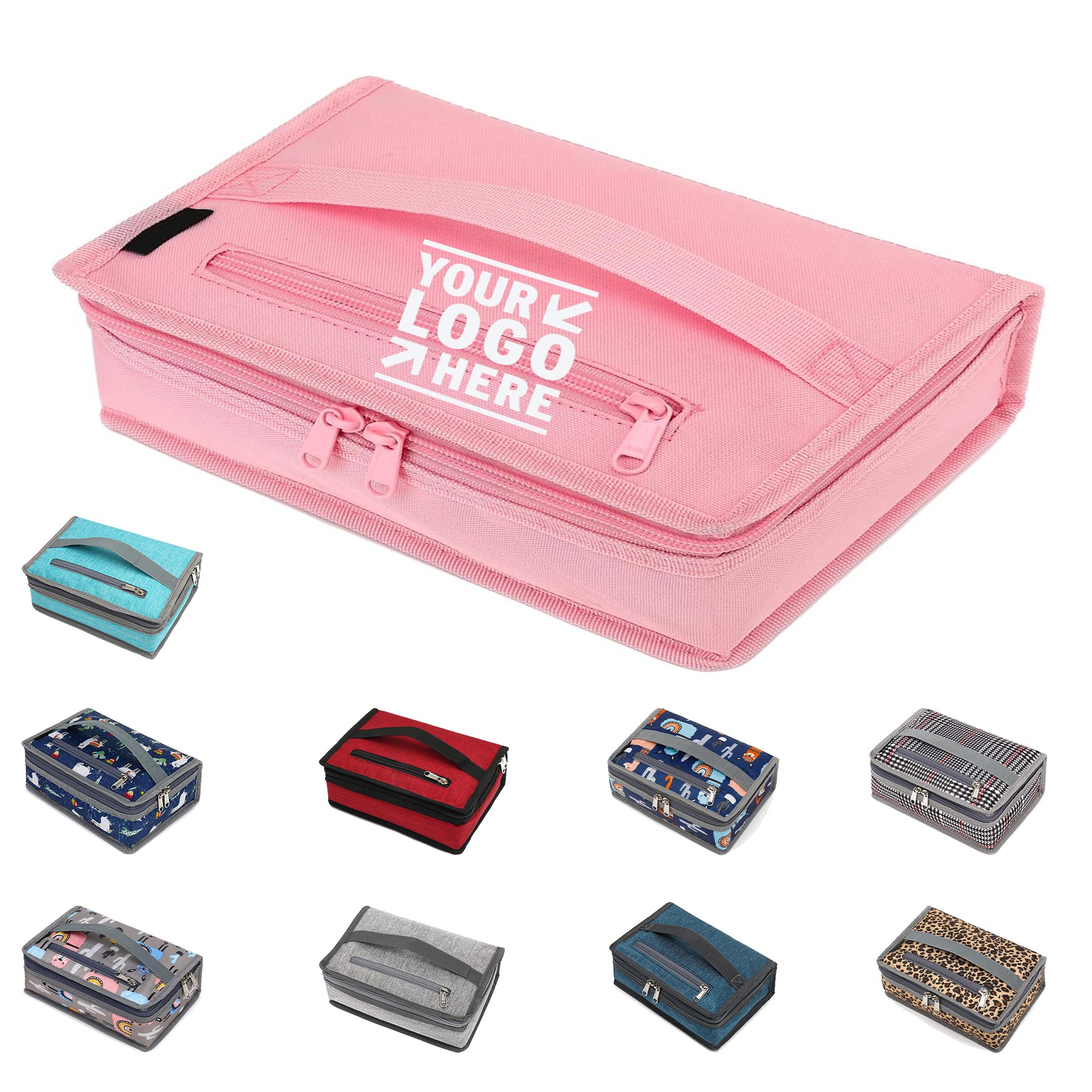 Small Insulated Lunch Box Portable Soft Bag Mini Cooler Thermal Meal Tote Kit 3