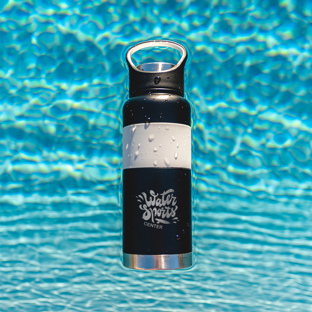 24 Oz. Floating Stainless Steel Bottle, custom water bottle with logo imprint 8