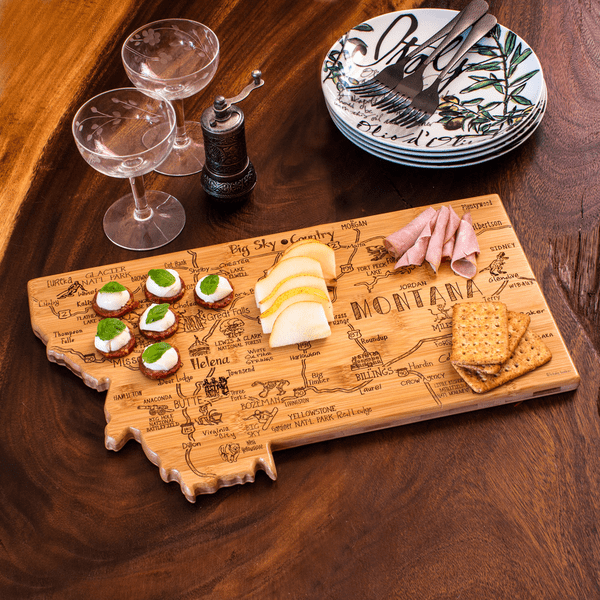 U.S. Destination Bamboo Cutting and Serving Boards 1021
