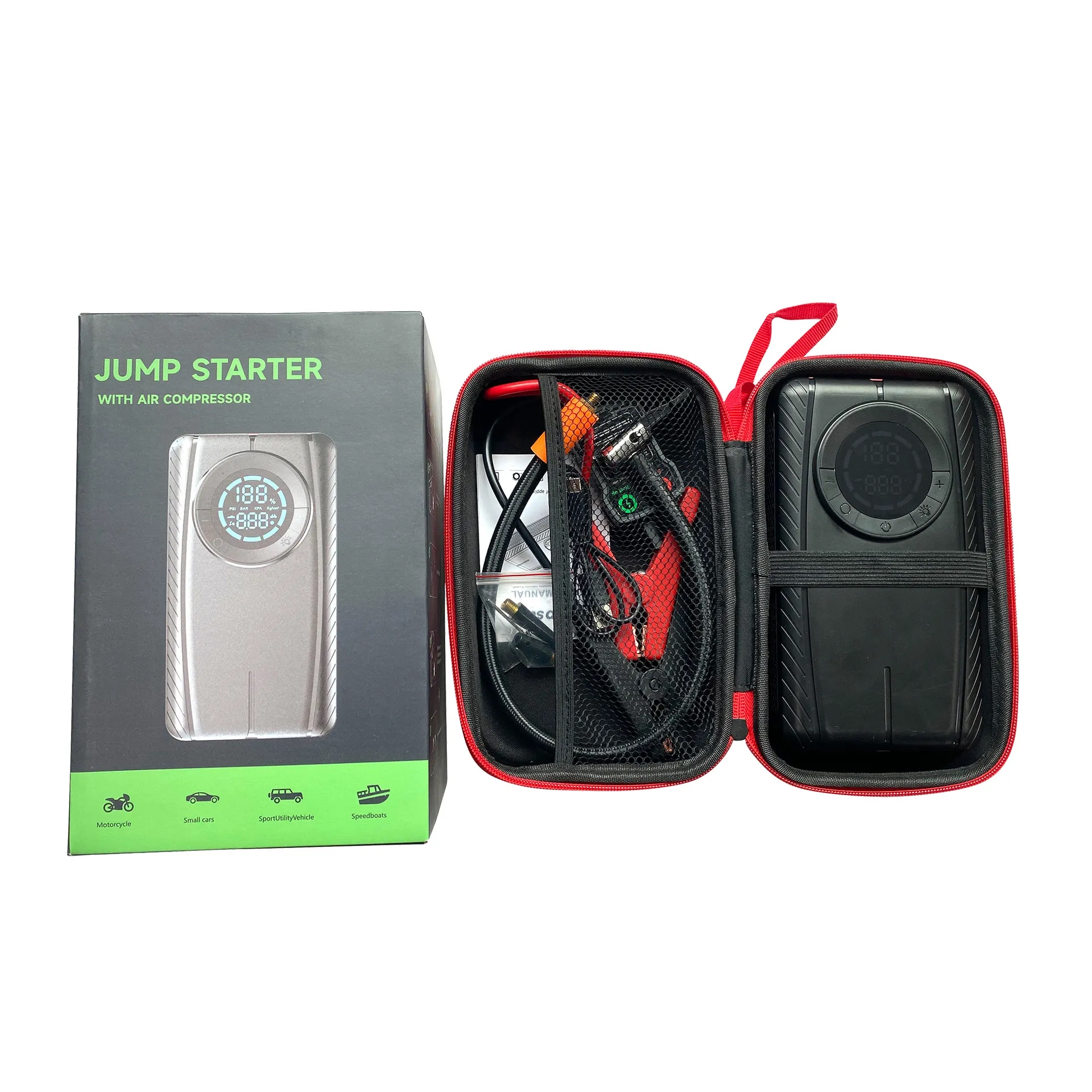 All-in-One Emergency Companion -12V Car Jump Starter 6