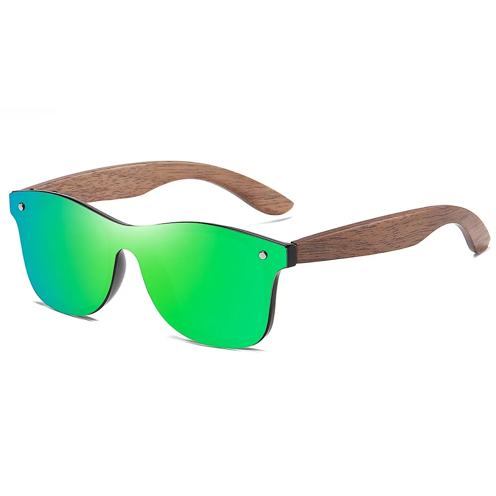 Wholesale Walnut Wood Polarized Sunglasses 7