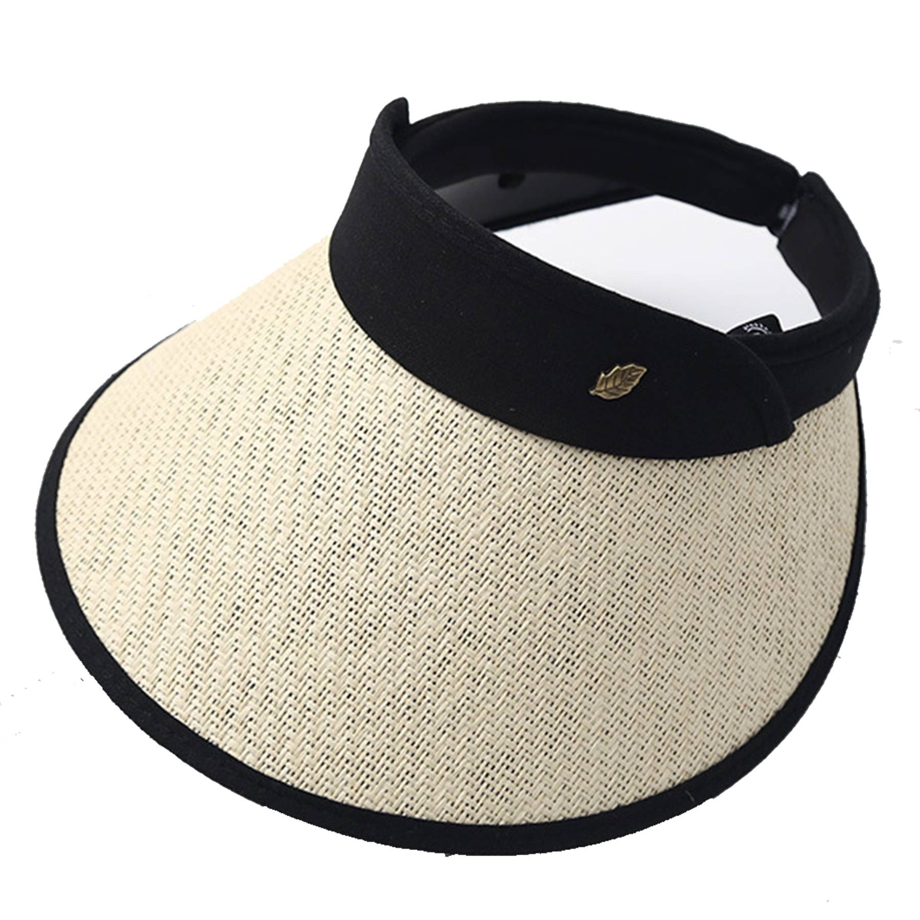 Jute Large brim shade straw hat 3