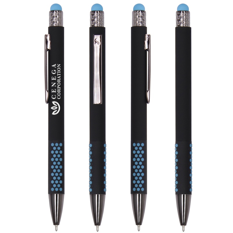 Honeycomb Stylus Gel Pen 2