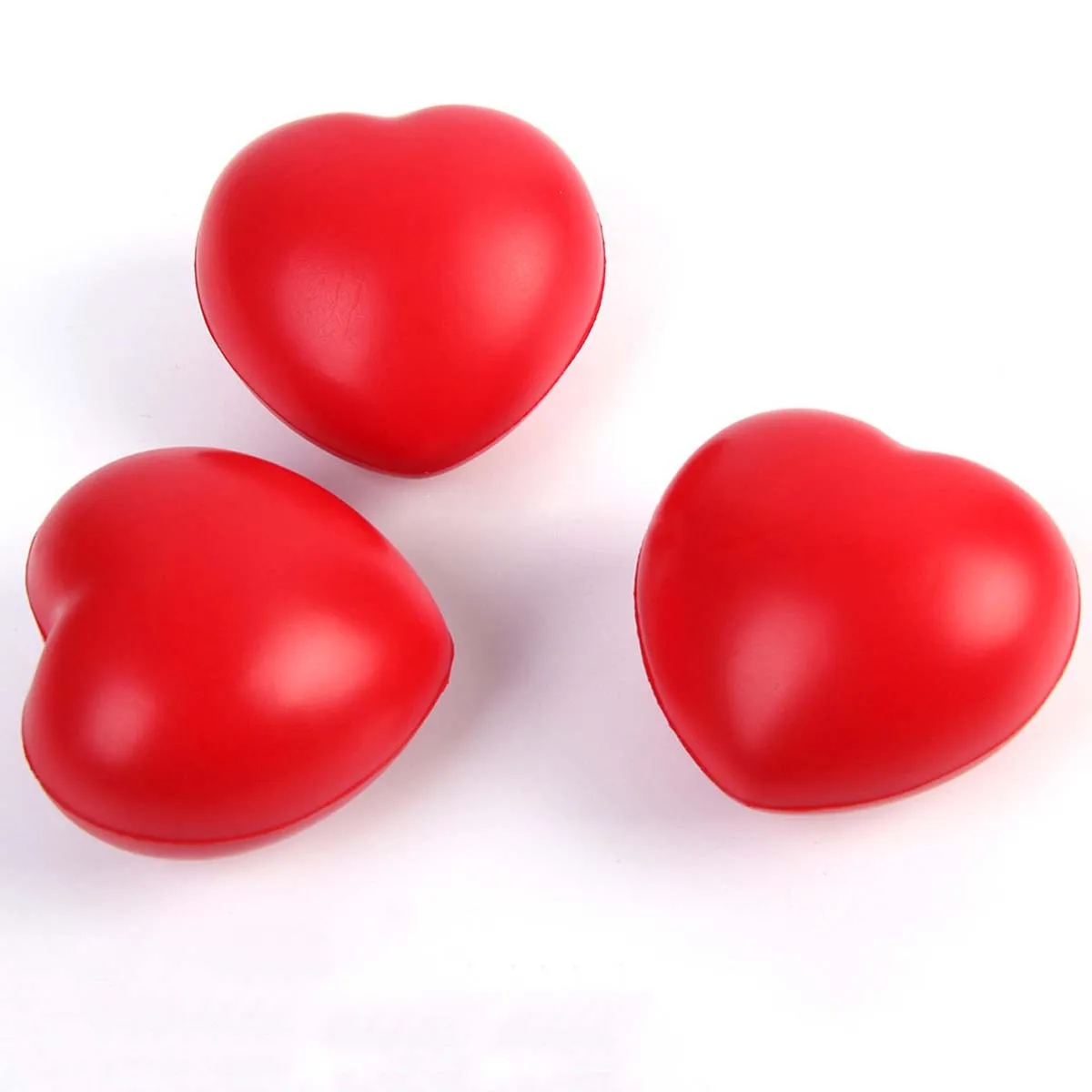 Custom Heart Shaped Polyurethane Stress Reliever 1