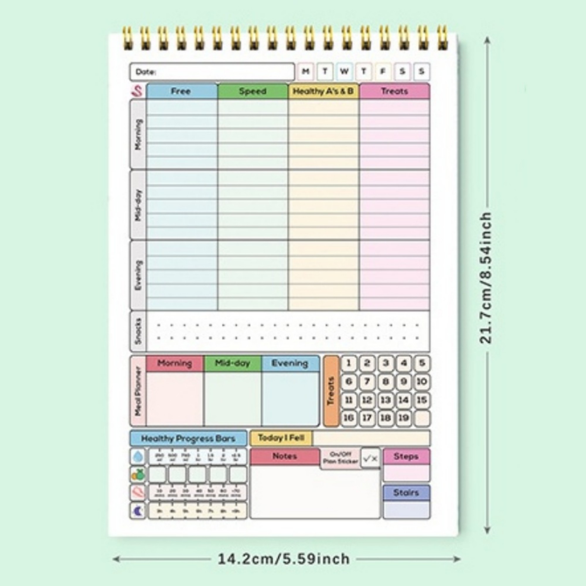 A5 50 Sheets Habit Tracker Notebooks 4