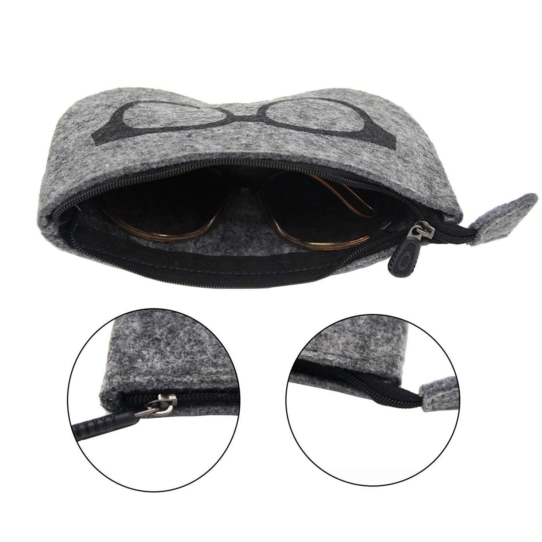 Felt Eye Glasses Sunglasses Bag 13
