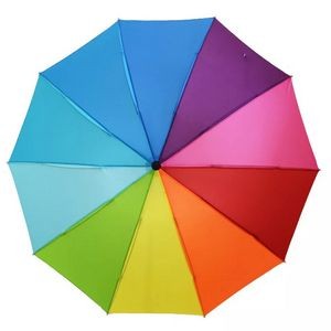 Mini Folding Rainbow Umbrella 4