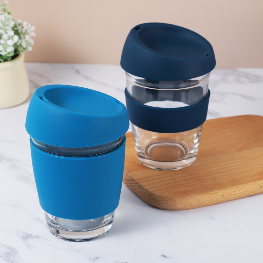 Glass Reusable Coffee Cup 3