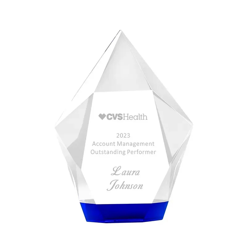 Chiseled Peak Crystal Award 2